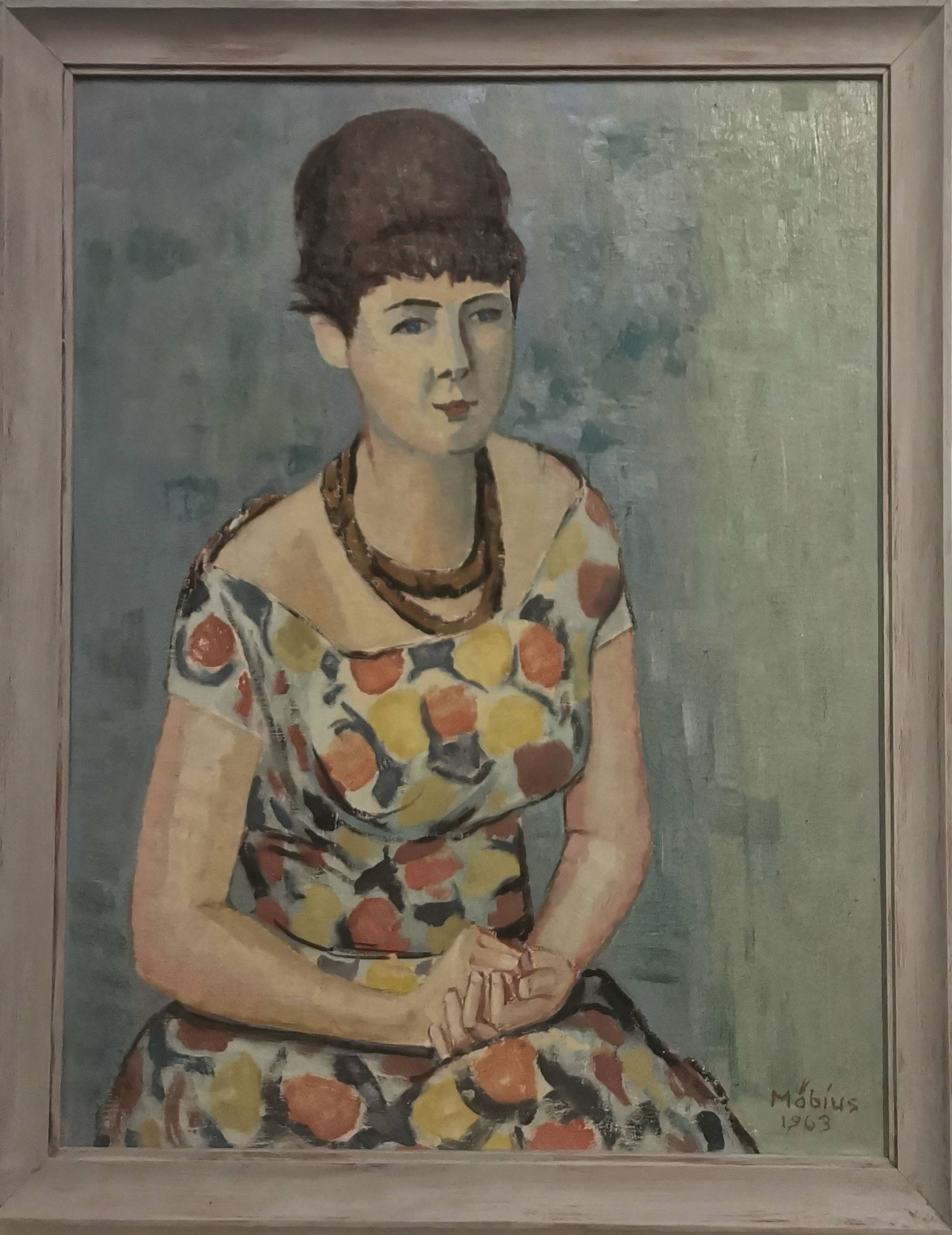 Bildnis junge Frau, Max Möbius (1901-1978)