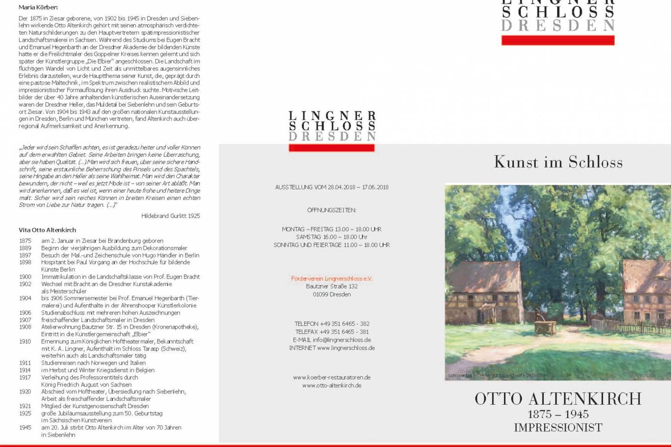 Otto Altenkirch Lingnerschloss