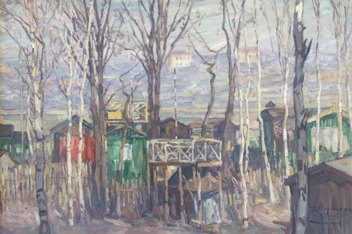 Blick von der Kolonie